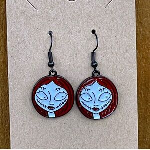 Disney Sally Nightmare Before Christmas NEW Boutique Earrings
